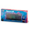 teclado gamer flakes power battle membrana tripla 107 teclas iluminado flkt001 elg 2