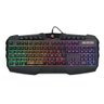 teclado gamer membrana tripla 120 teclas iluminado hybrid mechanical pulse fire tghmpf elg 1