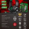 headset gamer genesis com microfone preto e verde hgge elg 6
