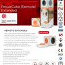 powercube remote extended pwc xm4cr com controle remoto e 4 tomadas 12