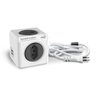 powercube extended 3m usb pwc x4u 3m filtro linha tomada 1