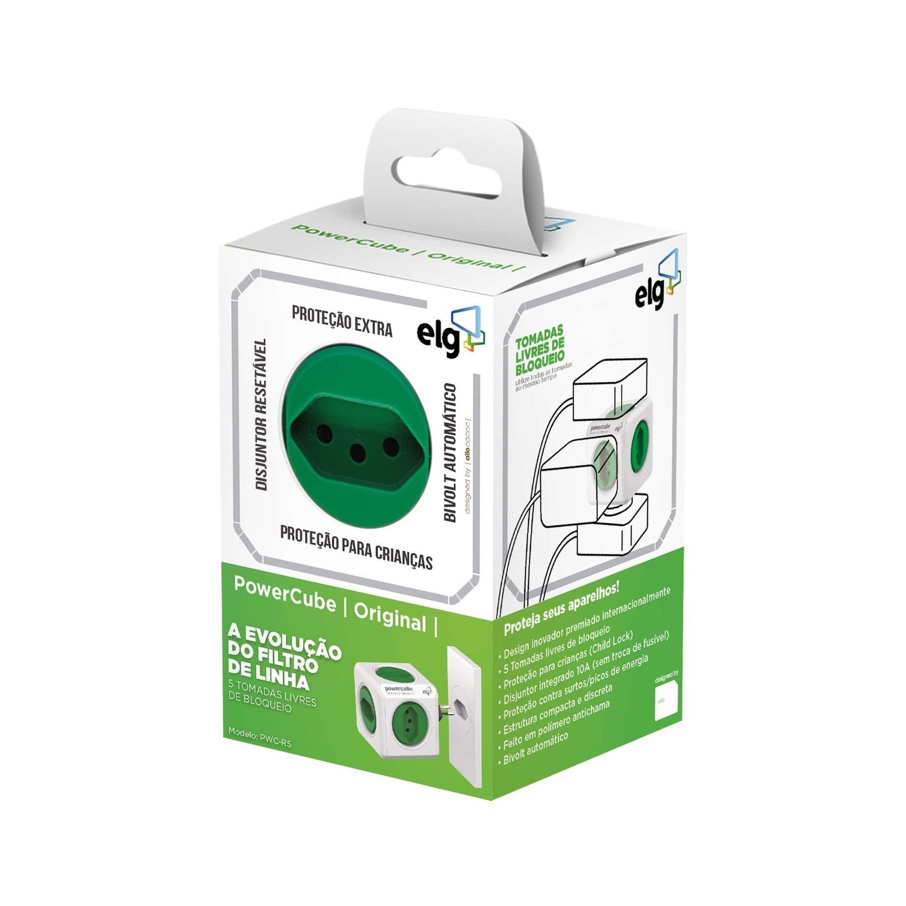PowerCube Original PWC-R5 ELG Verde
