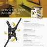 suporte inclinavel para tv de 26 a 55 t03v4 elg 5