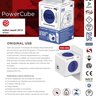 powercube original usb pwc r4u filtro linha universal tomada 6