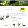 suporte articulado p caixas acusticas par cx01 branco elg 10
