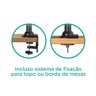 suporte multiarticulado fh80n para monitor com torre e pistao a gas 7