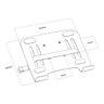 Dimensões Bandeja de Apoio Notebook NBH-1