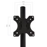 VESA Suporte Tripé para Monitor 17 a 34 CTP100