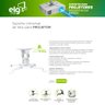 Suporte de Teto para Projetor PRO100W ELG Especificações