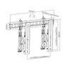Suporte VídeoWall ELG LVW02-46F Dimensões