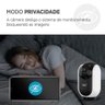 Câmera Robô 360º Inteligente Wi-Fi SHCR600 ELG Modo Privacidade