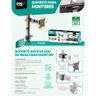 Suporte Articulado Monitor 17 a 34 F50N ELG 4