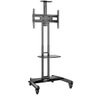 Suporte Pedestal TV 32 a 75 com Rodízios AVA1600-60-1P NB