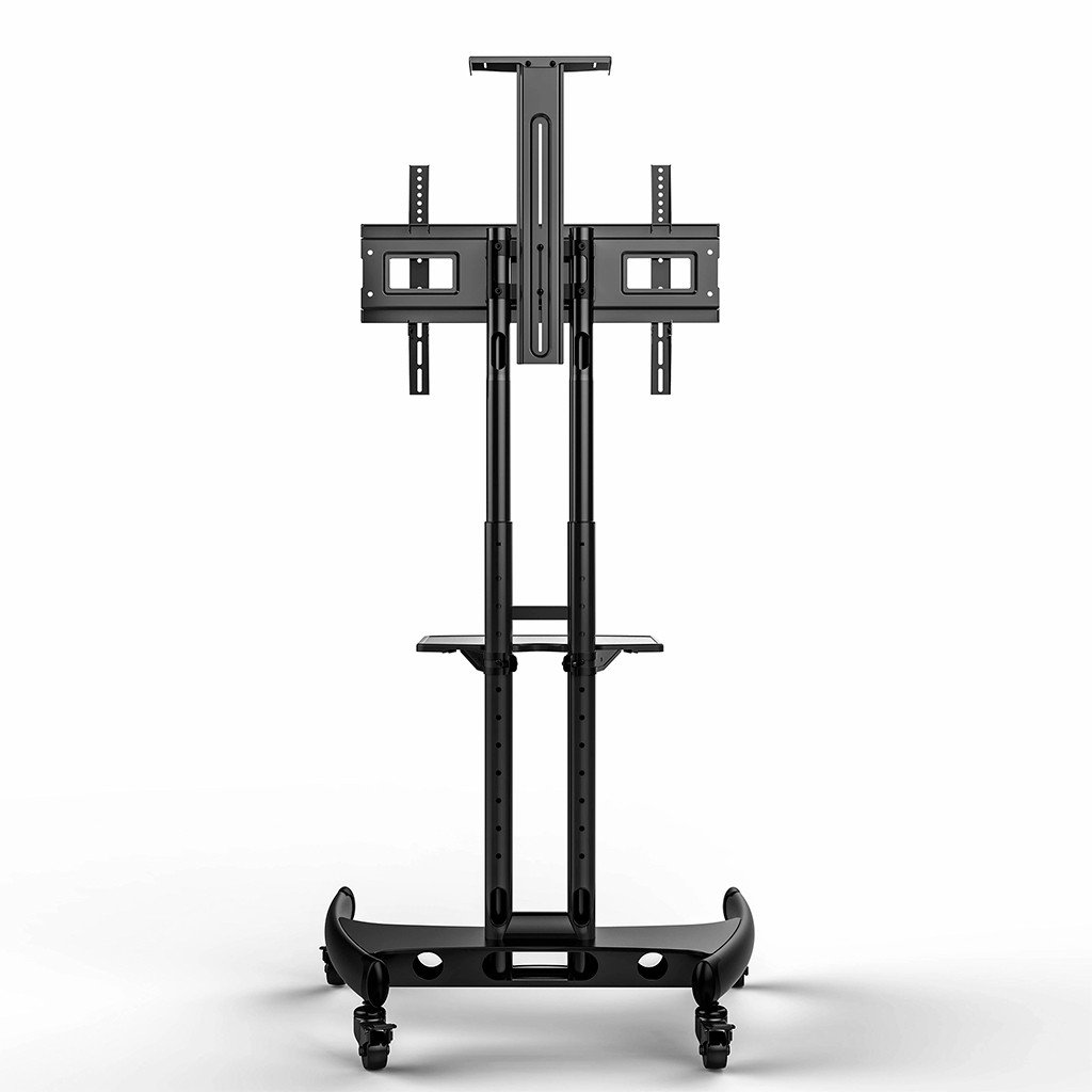 Suporte Pedestal TV 32 a 75 com Rodízios AVA1600-60-1P NB