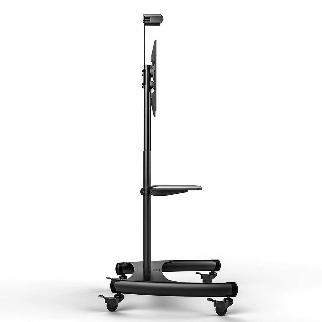 Suporte Pedestal TV 32 a 75 com Rodízios AVA1600-60-1P NB