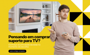 maiores duvidas ao comprar suporte tv central suportes