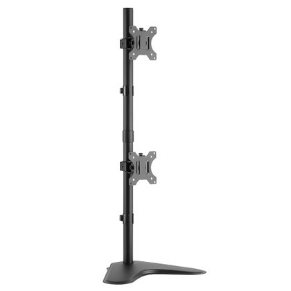 Suporte para 2 Monitores Vertical com Base de Mesa V1224N