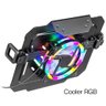 Bandeja de Apoio para Notebook 12 a 17 Cooler RGB Acoplável Suporte Pistão a Gás NBH-8RGB 3