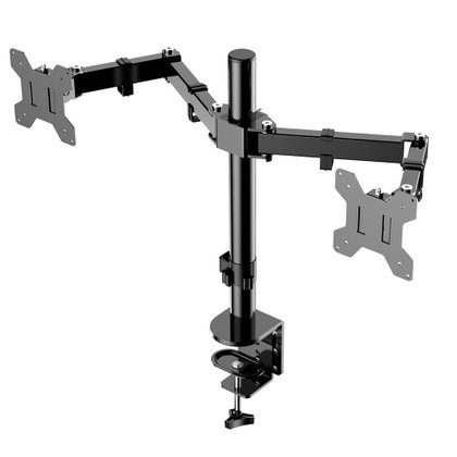 Suporte Articulado 2 Monitores 14 a 32 Base Morsa SIM-3500