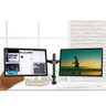 Suporte Articulado 2 Monitores 14 a 32 Base Morsa SIM-3500 Ambientada