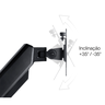 Suporte para Monitor 17 a 32 Pistão a Gás de Parede PW01A PCYES Inclinação