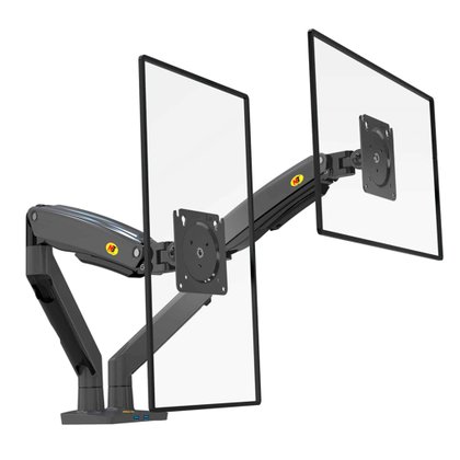Suporte Articulado para Monitor 27 a 45 Braço duplo Pistão a Gás G75-NB 3