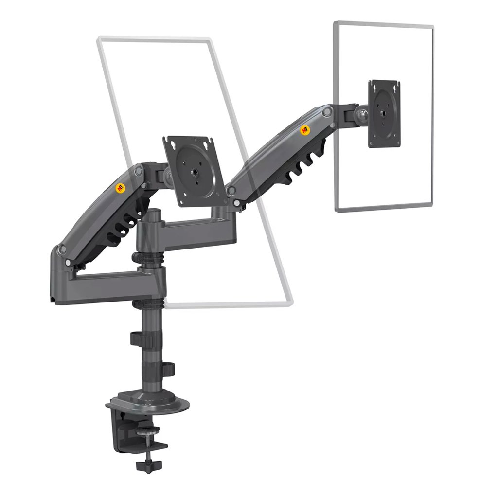 Suporte Articulado 2 Telas Pistão a Gás PX-H160