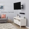Suporte para TV 32 a 75 Braço Articulado de Parede Fitter FA4 Ambientada