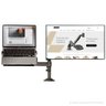 Suporte Monitor e Notebook Braço Articulado Pistão a Gás H180 Bandeja NBH-2 5