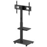 Pedestal Móvel para TV 37 a 75 com Rodízios SR160P PCYES Traseira