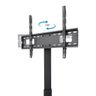 Pedestal Móvel para TV 37 a 75 com Rodízios SR160P PCYES Giro Horizontal