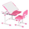 Mesa Cadeira Infantil Estudos e Desenho Regulável B207 Pink Rosa 2