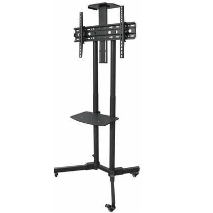 Suporte Pedestal para TV 32 a 75 com Rodízios Rack-100 Aquário M8-A25 2