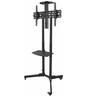Suporte Pedestal para TV 32 a 75 com Rodízios Rack-100 Aquário M8-A25 2