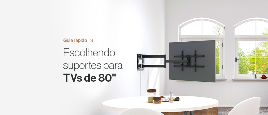 Suporte para TV 80 Polegadas: Como Escolher e Comprar o Modelo Ideal para Segurança, Estabilidade e Melhor Experiência de Uso Suporte para TV 80 Polegadas: Como Escolher e Comprar o Modelo Ideal para Segurança, Estabilidade e Melhor Experiência de Uso