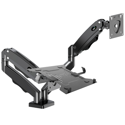 Kit Suporte Articulado Monitor 17" a 35" Pistão a Gás F160N ELG com Bandeja NBH-2
