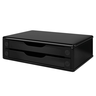 Suporte para Monitor com 2 Gavetas MDF Preto 3346 Souza Office 2