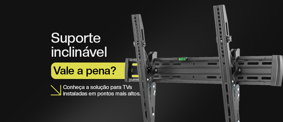 Suporte Inclinável para TV: A Solução Definitiva para Telas em Pontos Elevados