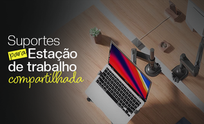 banner suporte para mesas compartilhadas